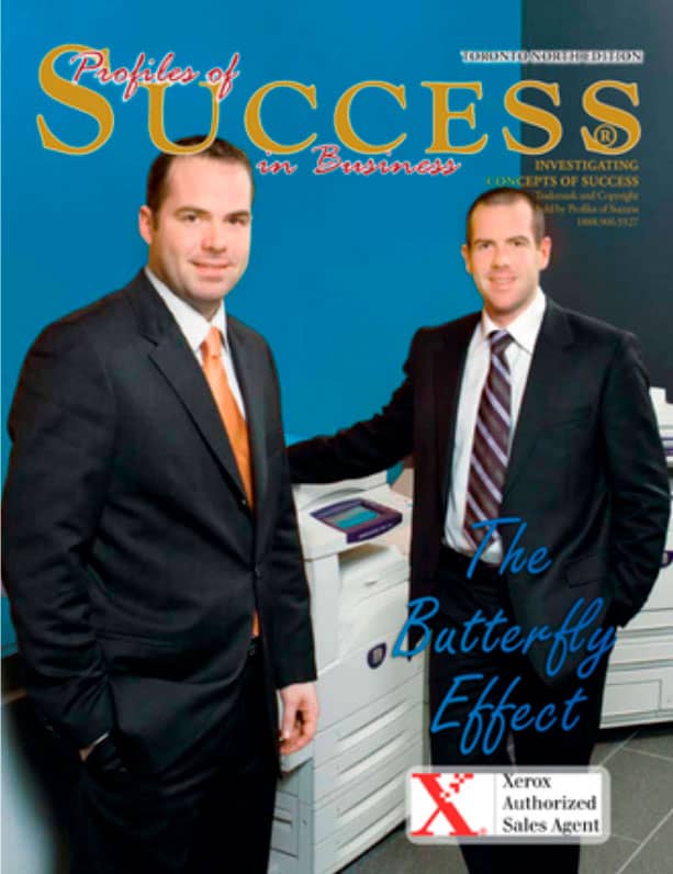 Cover of Profiles of Success Magazine